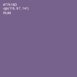 #77618D - Rum Color Image