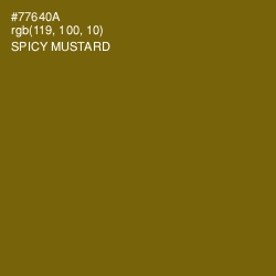 #77640A - Spicy Mustard Color Image