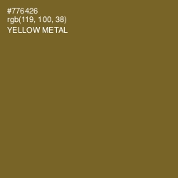 #776426 - Yellow Metal Color Image