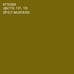 #77650A - Spicy Mustard Color Image