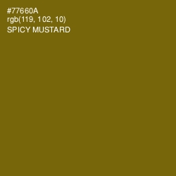 #77660A - Spicy Mustard Color Image