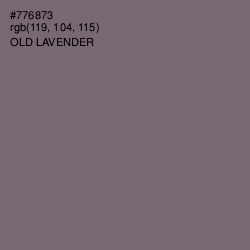 #776873 - Old Lavender Color Image