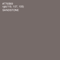 #776B69 - Sandstone Color Image