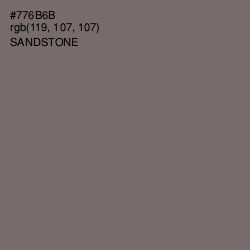 #776B6B - Sandstone Color Image