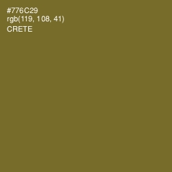 #776C29 - Crete Color Image