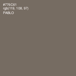 #776C61 - Pablo Color Image