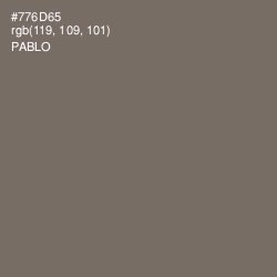 #776D65 - Pablo Color Image