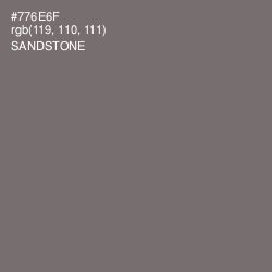 #776E6F - Sandstone Color Image