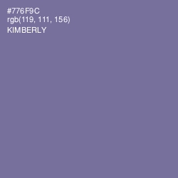 #776F9C - Kimberly Color Image