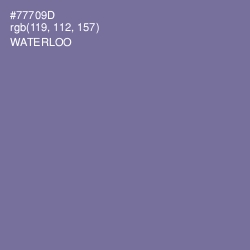 #77709D - Waterloo  Color Image