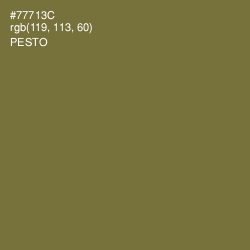 #77713C - Pesto Color Image