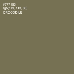 #777153 - Crocodile Color Image