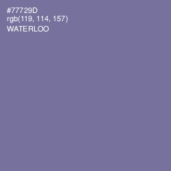 #77729D - Waterloo  Color Image