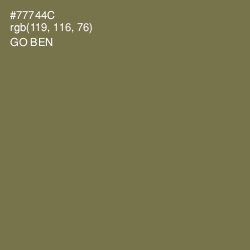 #77744C - Go Ben Color Image
