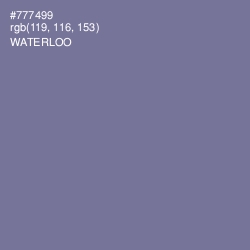 #777499 - Waterloo  Color Image