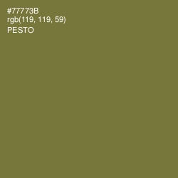 #77773B - Pesto Color Image