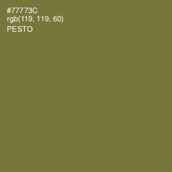 #77773C - Pesto Color Image