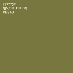 #77773F - Pesto Color Image