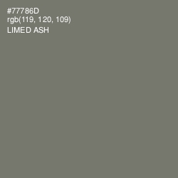 #77786D - Limed Ash Color Image