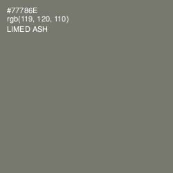 #77786E - Limed Ash Color Image