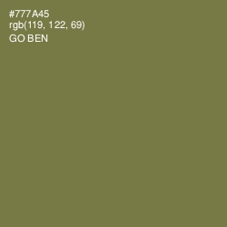 #777A45 - Go Ben Color Image