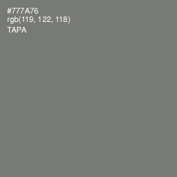 #777A76 - Tapa Color Image