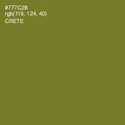 #777C28 - Crete Color Image