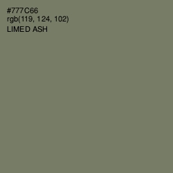 #777C66 - Limed Ash Color Image