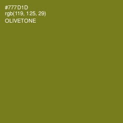 #777D1D - Olivetone Color Image