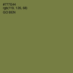 #777E44 - Go Ben Color Image