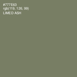 #777E63 - Limed Ash Color Image