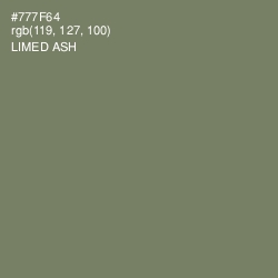 #777F64 - Limed Ash Color Image