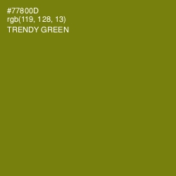 #77800D - Trendy Green Color Image