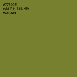 #77802E - Wasabi Color Image