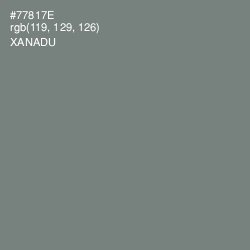 #77817E - Xanadu Color Image