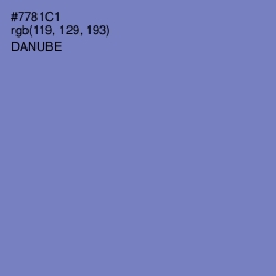 #7781C1 - Danube Color Image