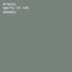 #77837C - Xanadu Color Image