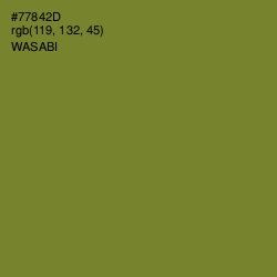 #77842D - Wasabi Color Image