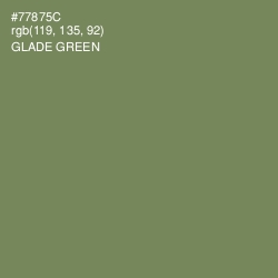 #77875C - Glade Green Color Image