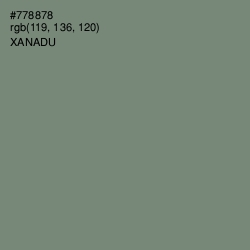 #778878 - Xanadu Color Image
