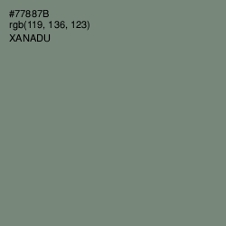 #77887B - Xanadu Color Image