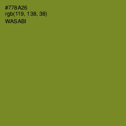 #778A26 - Wasabi Color Image