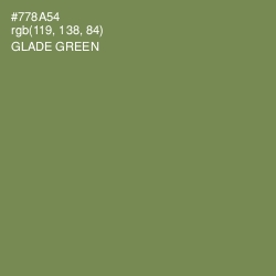 #778A54 - Glade Green Color Image