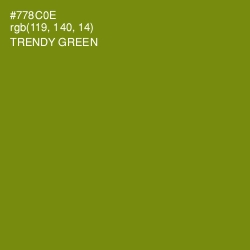 #778C0E - Trendy Green Color Image