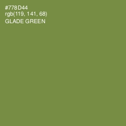 #778D44 - Glade Green Color Image