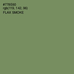 #778E60 - Flax Smoke Color Image
