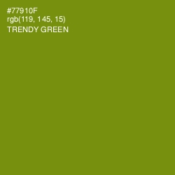 #77910F - Trendy Green Color Image