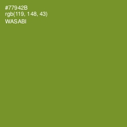 #77942B - Wasabi Color Image