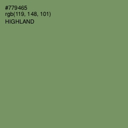 #779465 - Highland Color Image