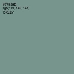 #77958D - Oxley Color Image